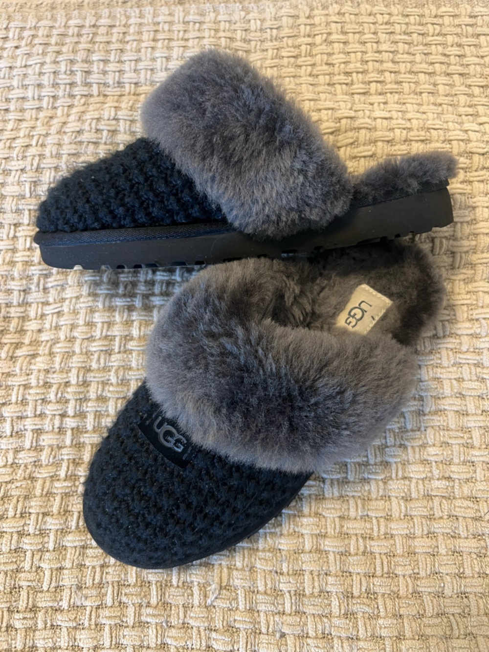 UGG Cozy knit slippers 7woman